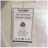 AusGolden Visby Large Sheepskin - White