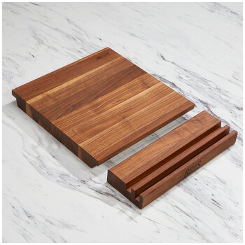 John Boos Walnut Tablet Stand and Cutting Board