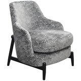 Moran Atelier Fabric Chair Plaza Pewter