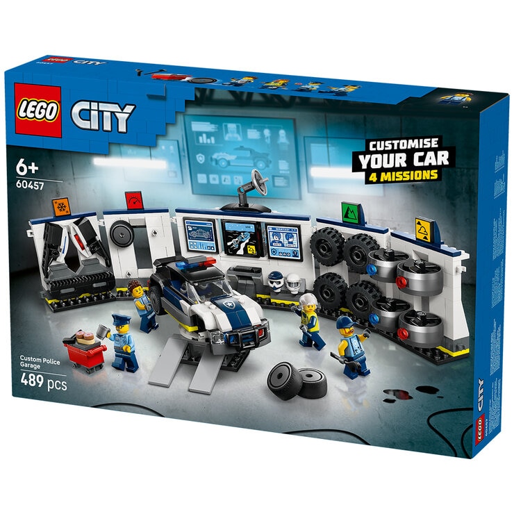 LEGO Custom Police Car Garage 60457