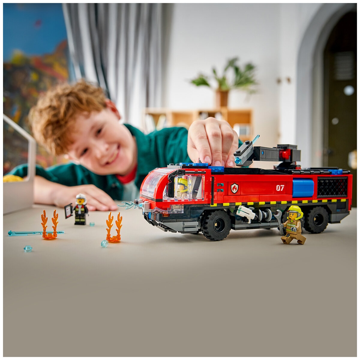 LEGO City Airport Fire Truck 60499