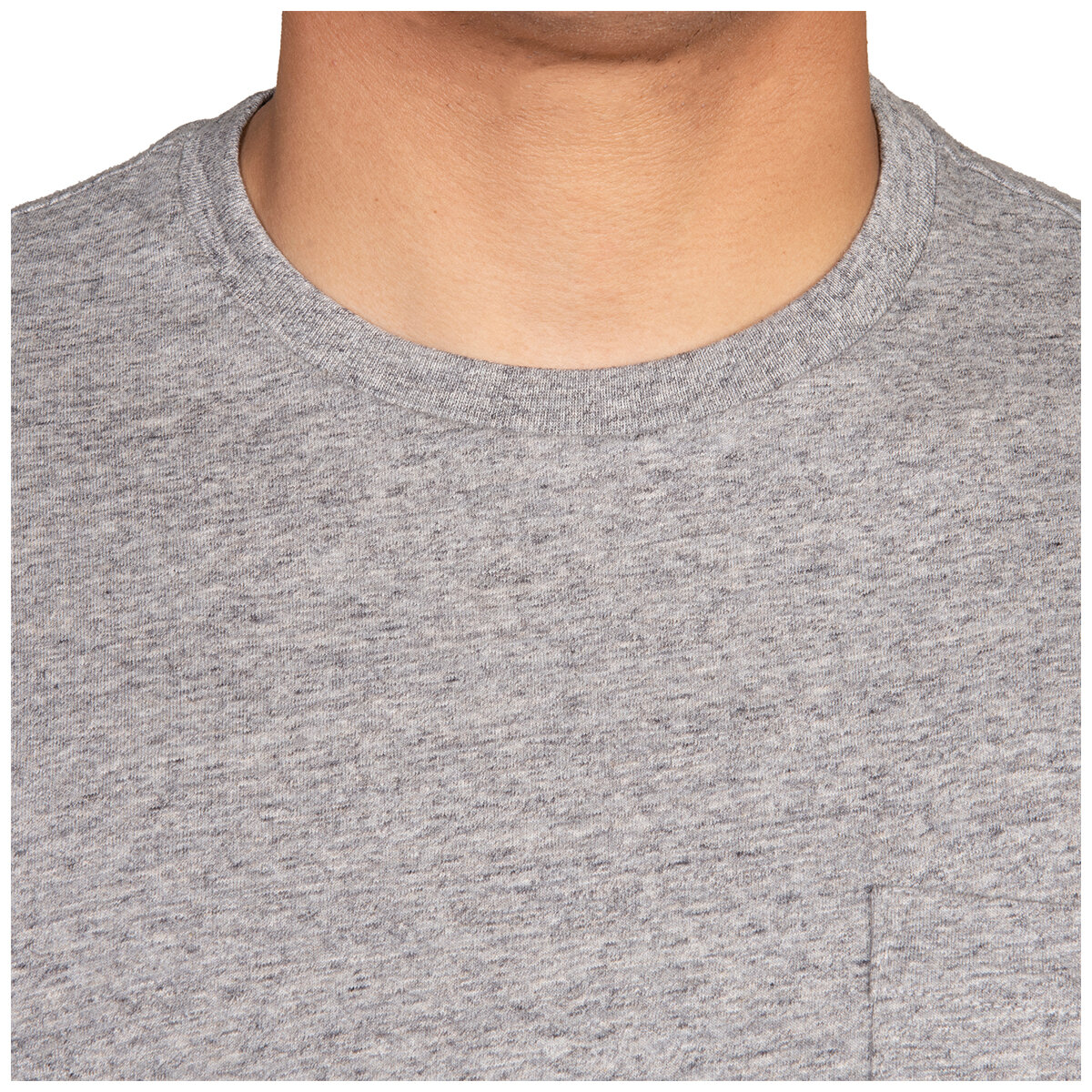 Polo Ralph Lauren Men's Crew Pocket Tee Heather Grey