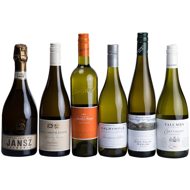 Family Owned Wines Premium White Wine Mixed Pack 6 x 750ml Costco
