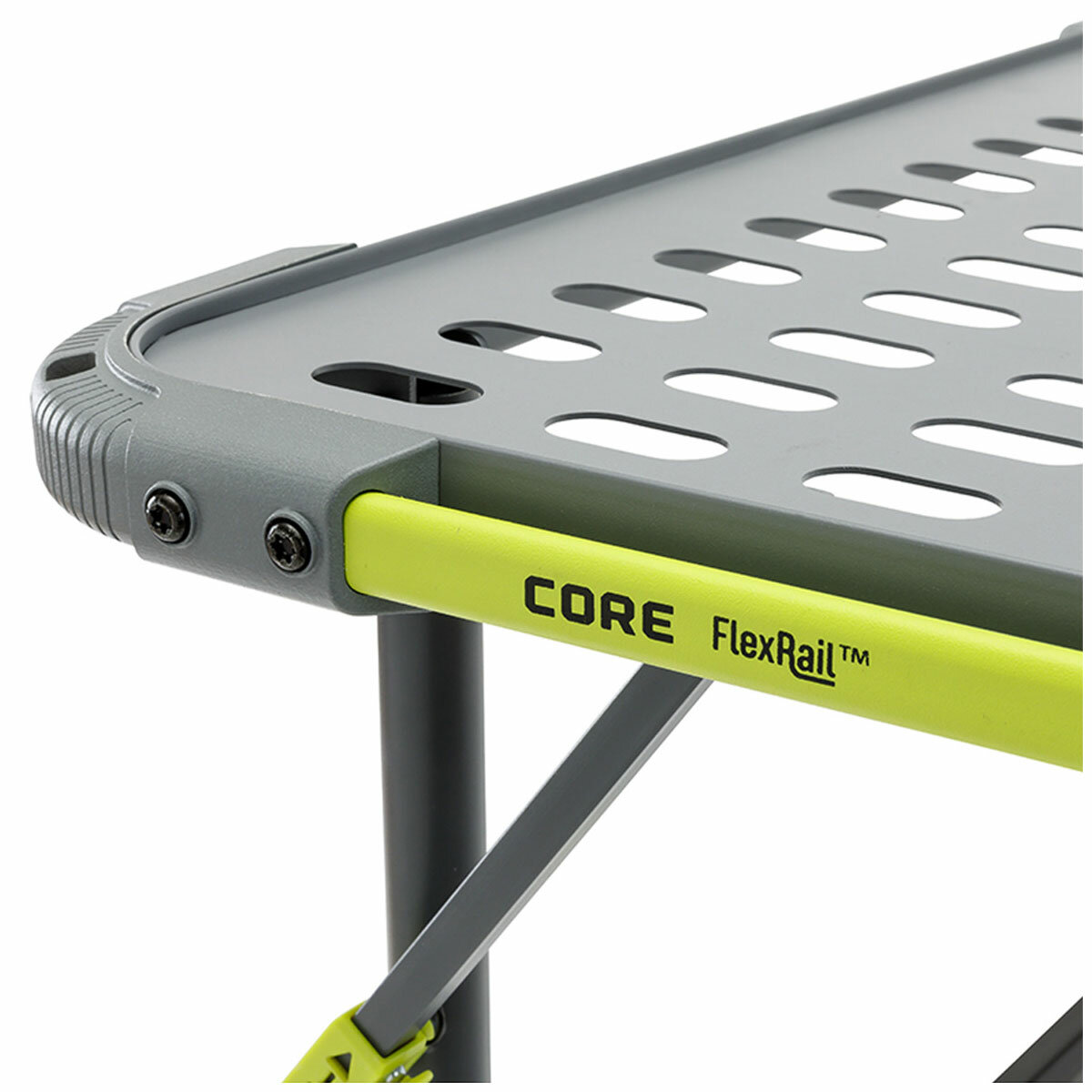 1872208 - CORE Flexrail Camping Cook Table 157cm With Accessories