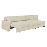 Thomasville 2 Piece Convertible Sectional With Chaise