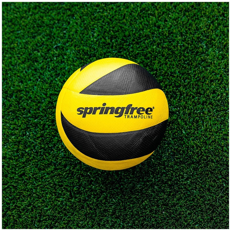 Springfree All Black 3M Medium Round Trampoline Bundle