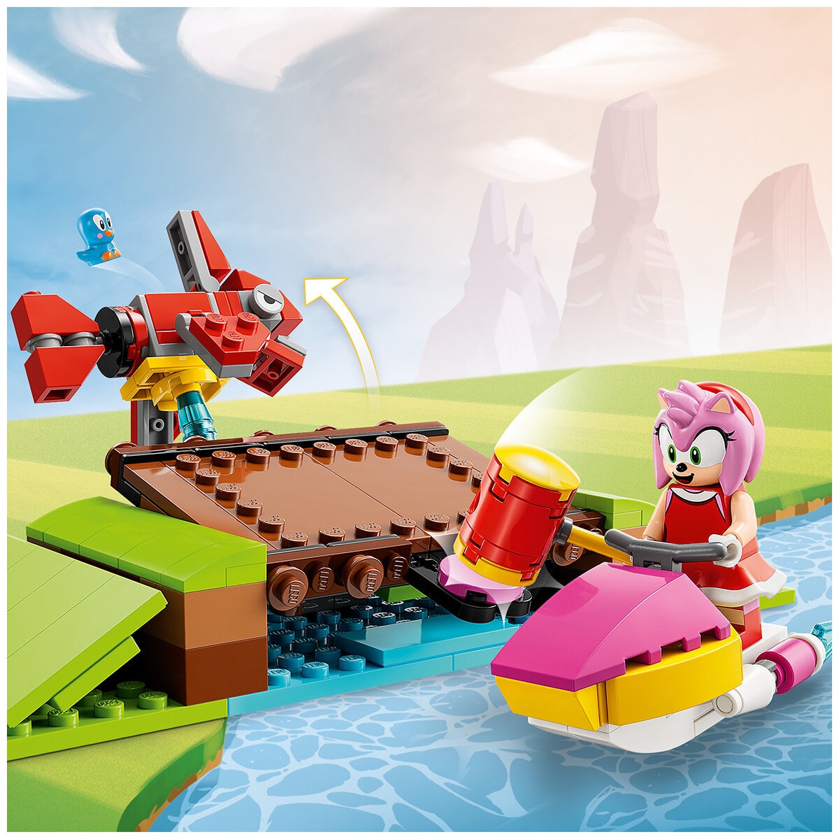 LEGO Sonic's Green Hill Zone Loop Challenge 76994