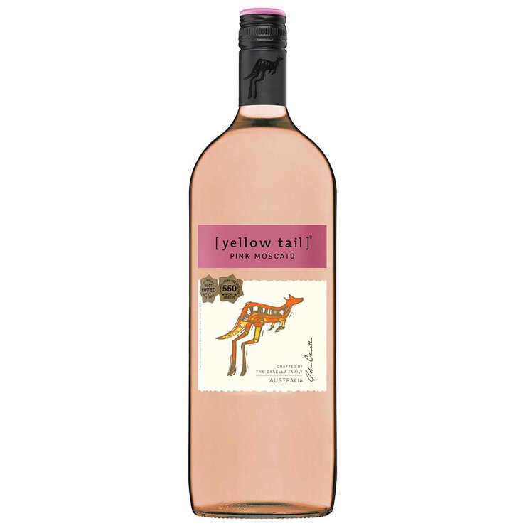 Yellow Tail Pink Moscato 6 x 1.5L