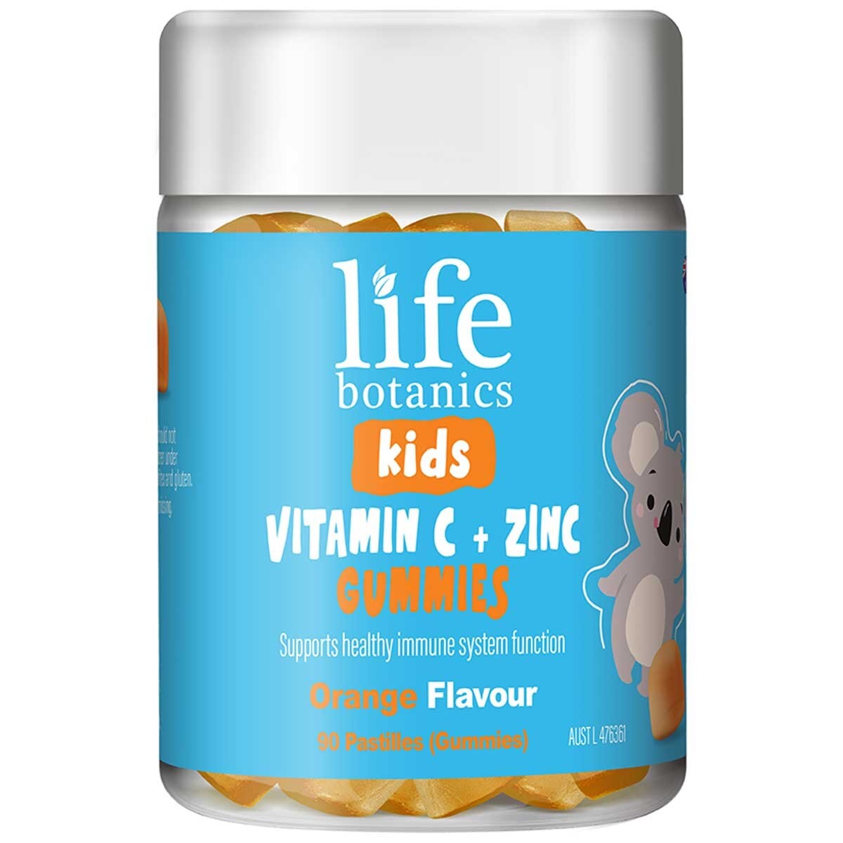 Life Botanics Kids Vitamin C and Zinc Gummies 90 Pack