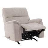 True Innovations Fabric Manual Rocker Recliner