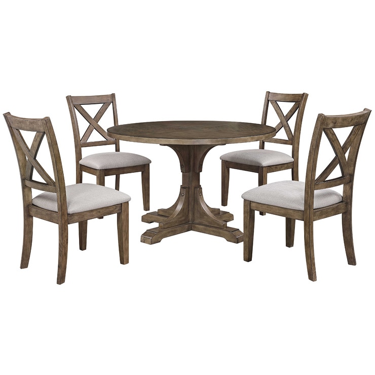 Bayside Furnishings Dia Dining Set 5pc | Costco Australia