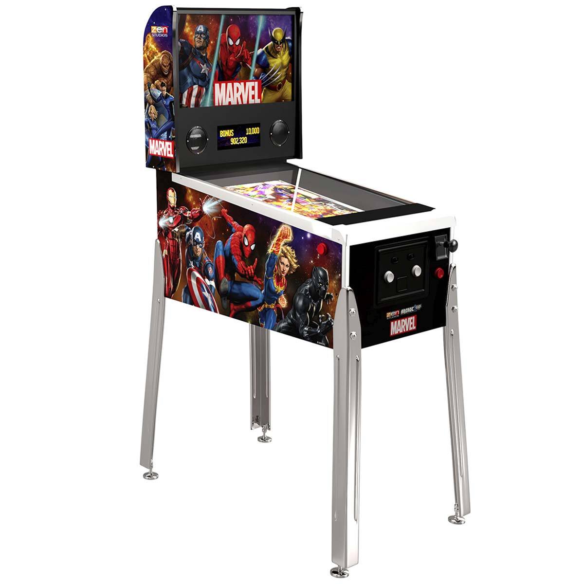 Marvel Digital Pinball Machine