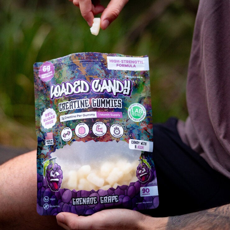 Loaded Candy Sugar Free Creatine Gummies Loaded Candy Sugar Free Creatine Gummies