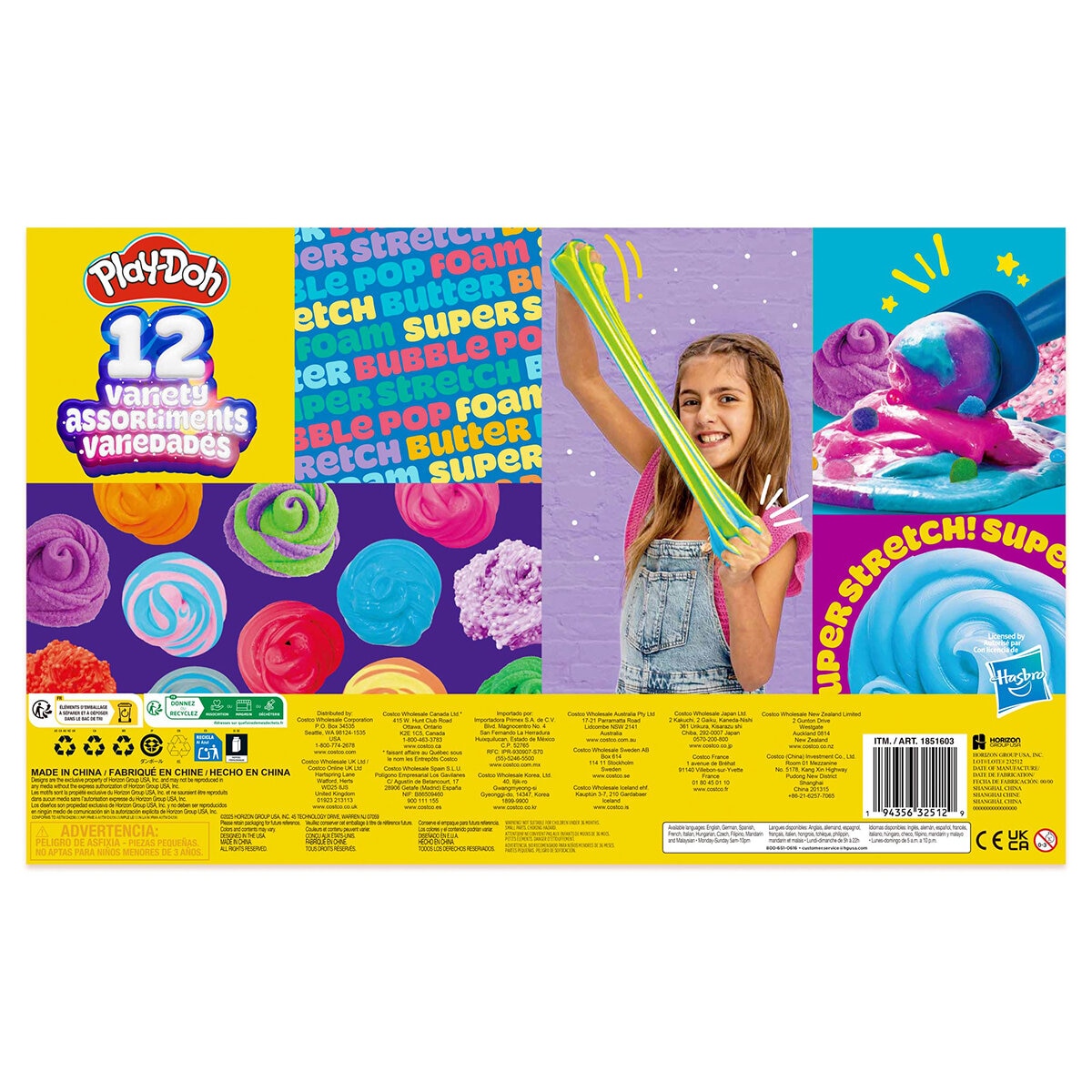 Play-Doh Variety and Air-Dry Clay Assortment