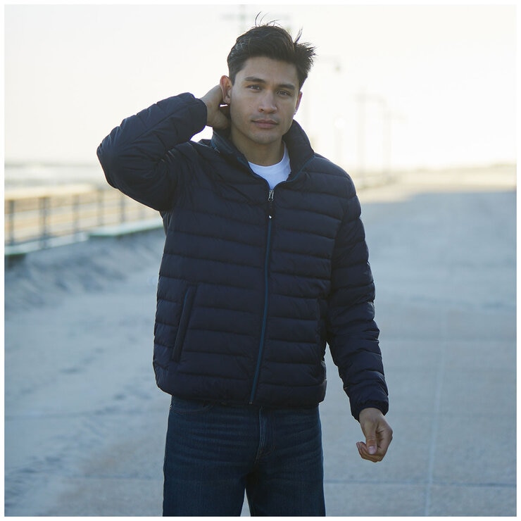 Weatherproof Men's Pillow Pac Jacket Navy Weatherproof Men's Pillow Pac Jacket Navy