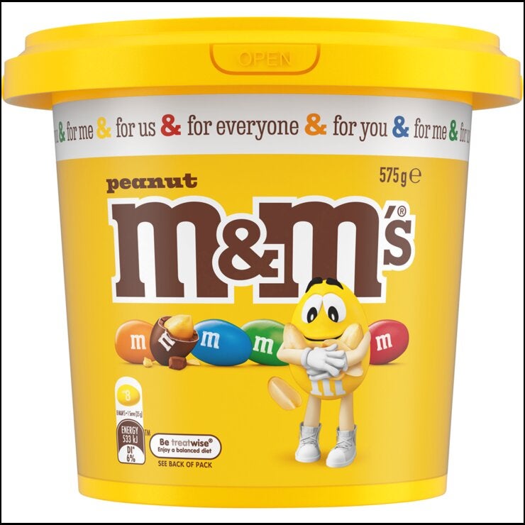 M&M's Peanut Bucket 575g M&M's Peanut Bucket 575g