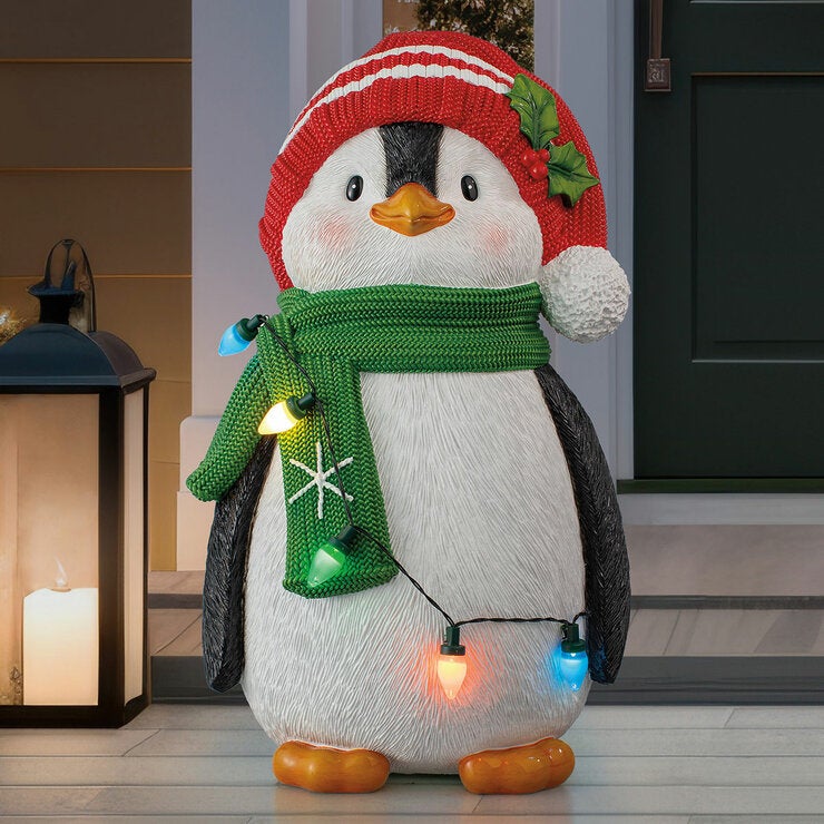 Holiday Penguin or Bear Greeter 60.9cm