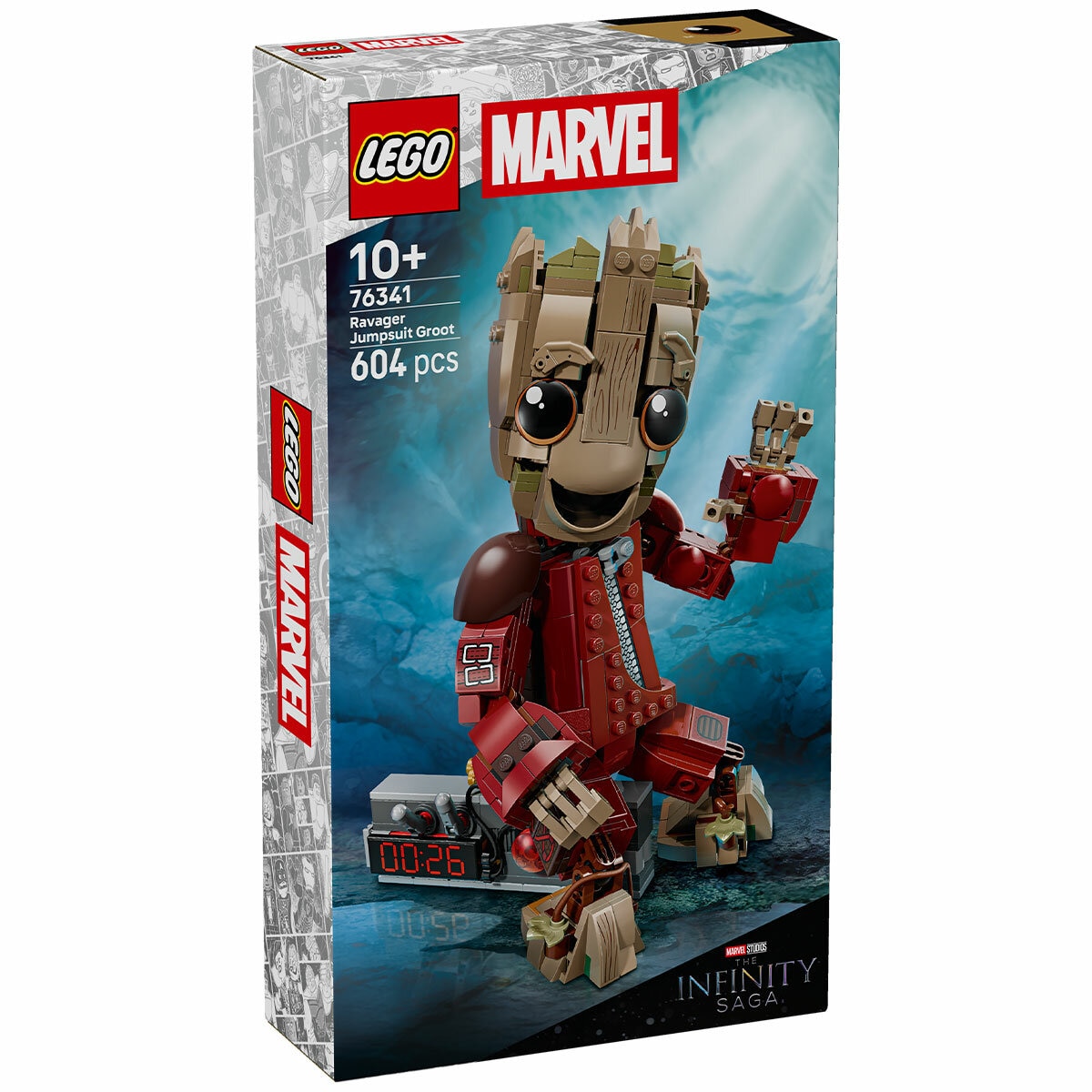 LEGO Marvel Ravager Jumpsuit Groot 76341