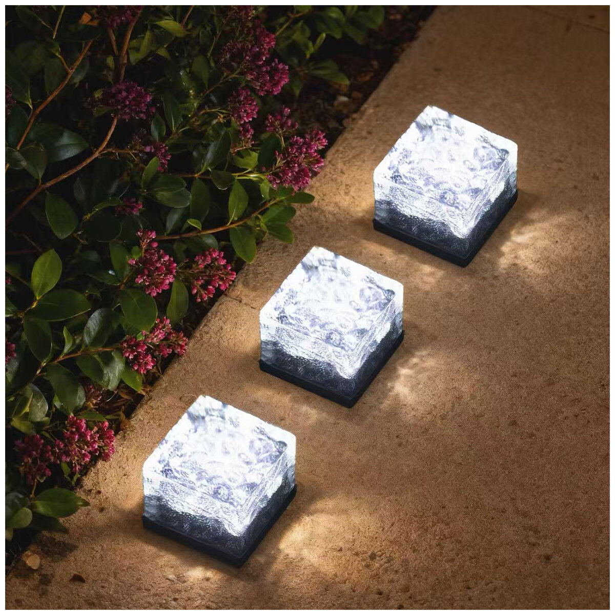 Solar Brick Light 6 Pack