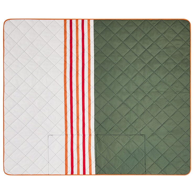 Hunter Outdoor Picnic Blanket Cypress Block Green Multi