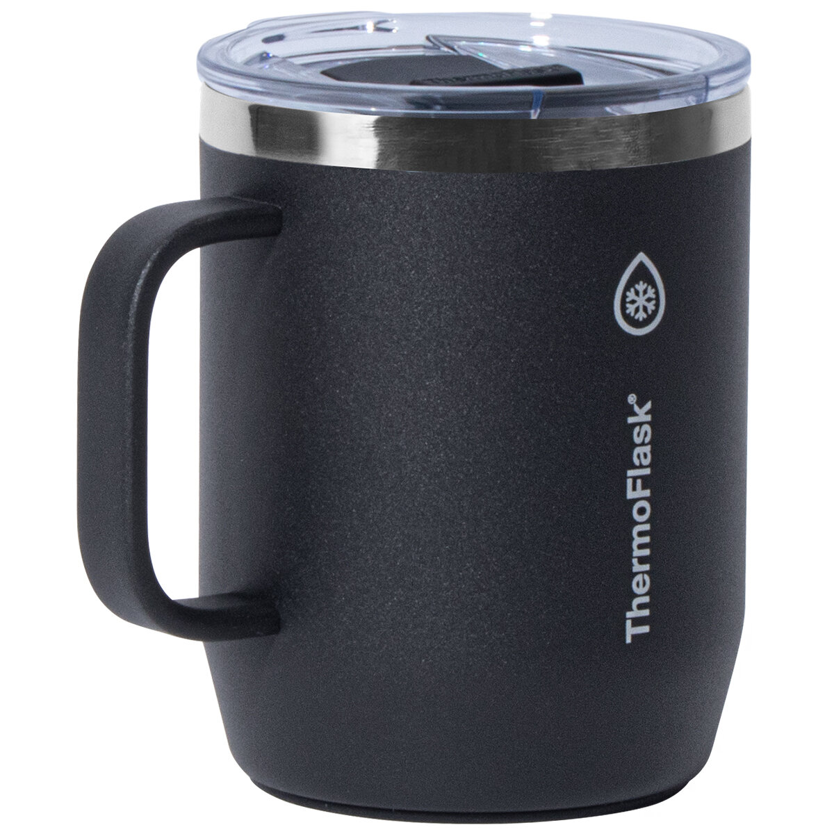 Thermoflask Coffee Mugs 2 Piece Set Teal Black