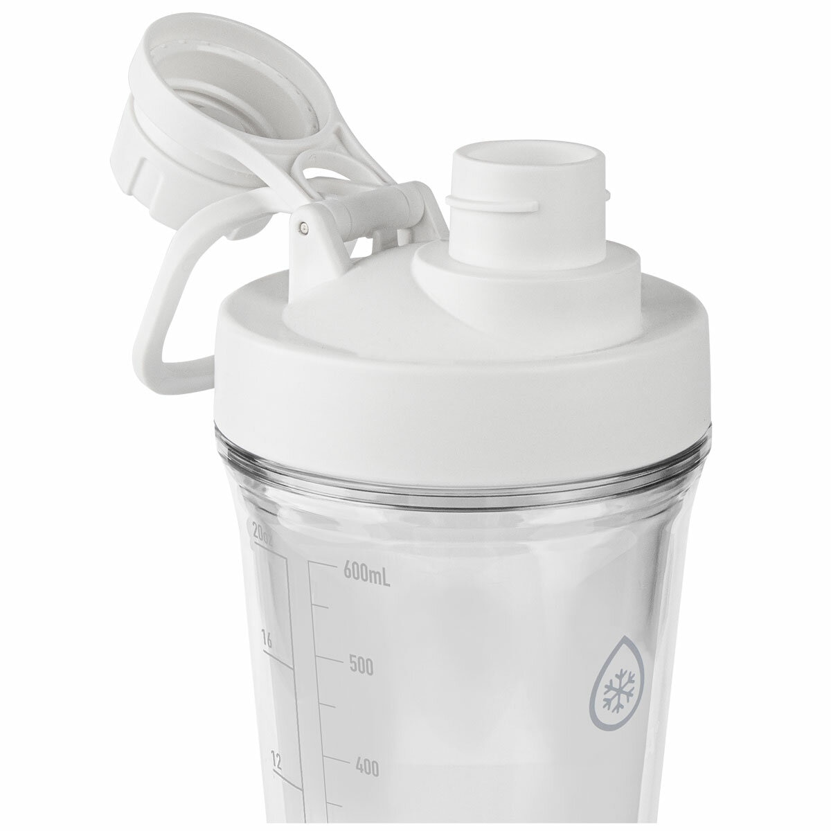 Thermoflask Tritan Shaker Spout Lid With Agitator 710ml 2 Pack Black White