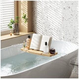 Aquala Bath Tub Caddy Natural