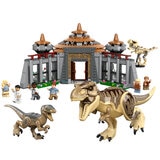 lego jurassic world raptor attack 76961