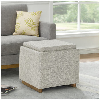 Thomasville Fabric Storage Ottoman