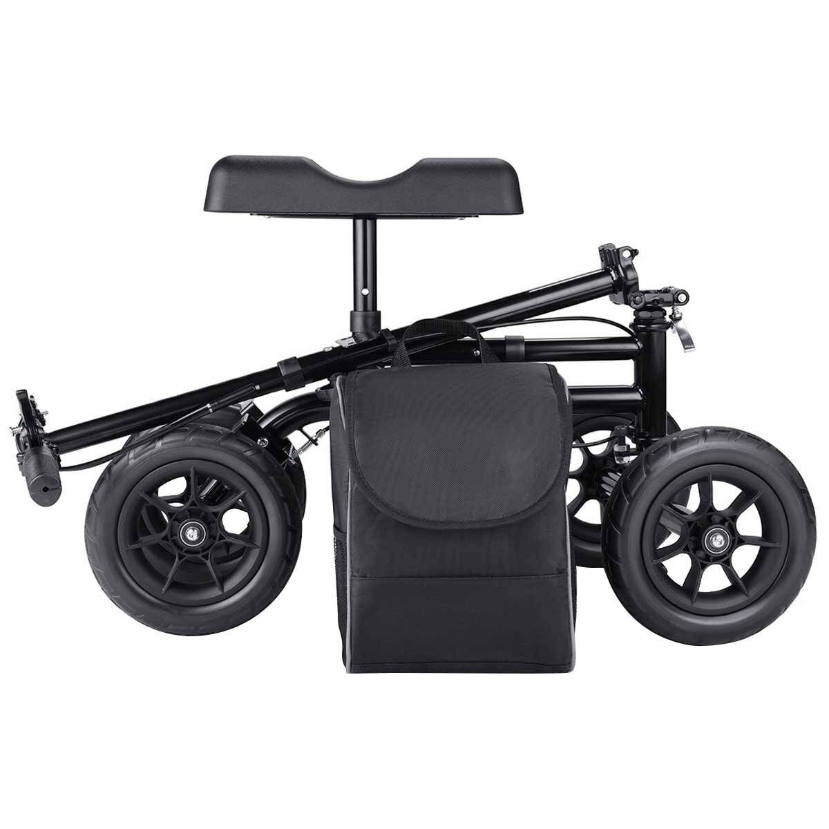 Altus Knee Walker Scooter All Terrain 10 Inch Wheel Black