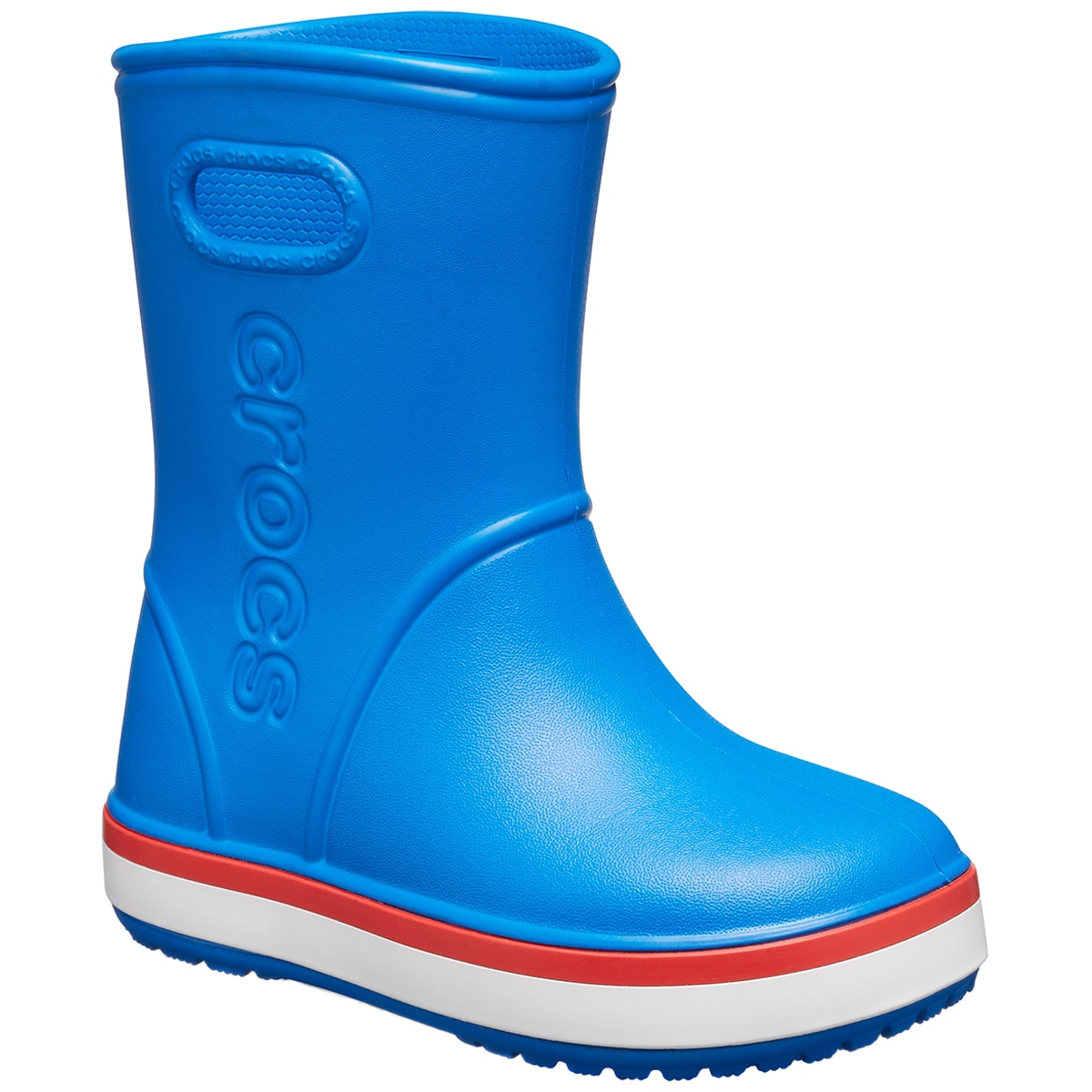 Crocs Kids Rain Boot - Cobalt/Flame