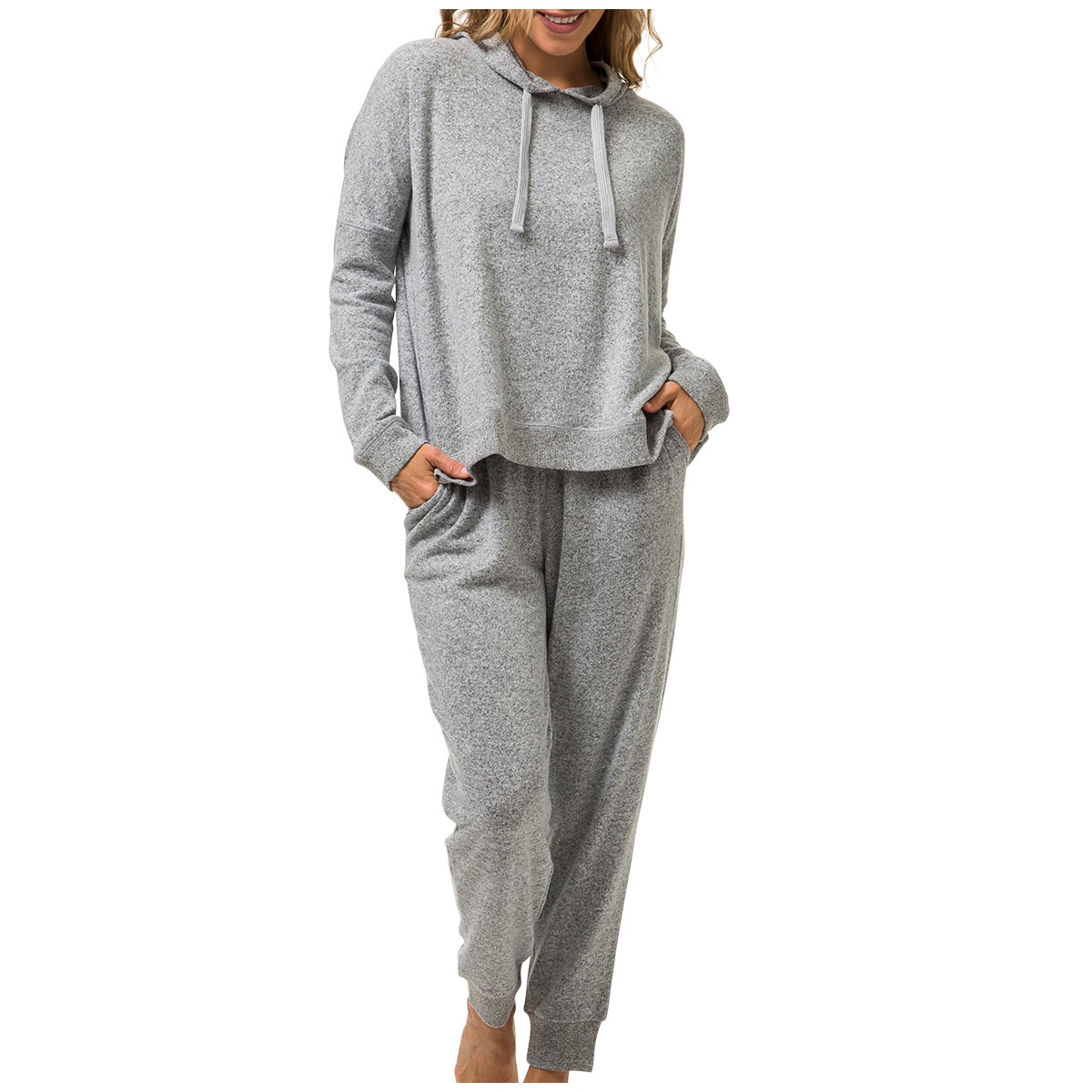 Advent 3 piece Supersoft Set - Mid Grey Marle