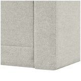 Thomasville 6PC Fabric Modular Sectional with Ottoman Light Grey