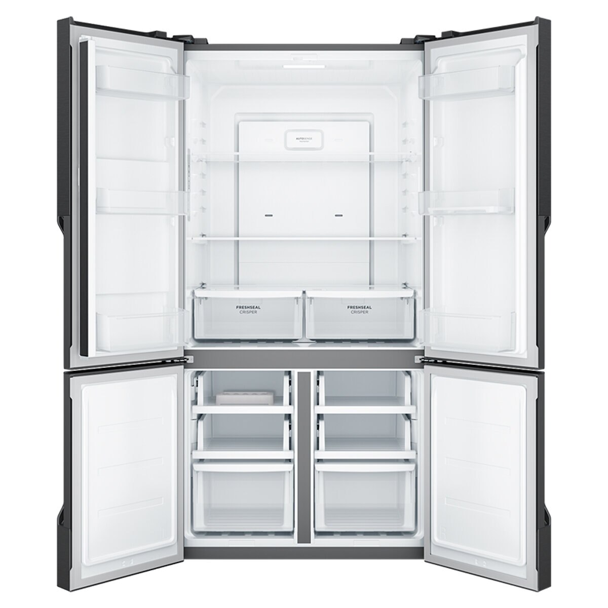 Westinghouse 564L French Quad Door Fridge Matte Black WQE5700BD Westinghouse 564L French Quad Door Fridge Matte Black WQE5700BD