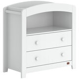 Boori Waratah Curved 2 Drawer Chest Barley White