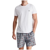 Coast Men's Sleep Set Summer - White Wave