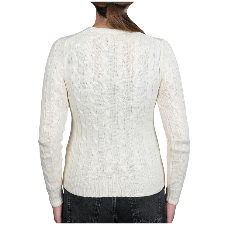 Ralph Lauren Cable Knit Sweater Cream