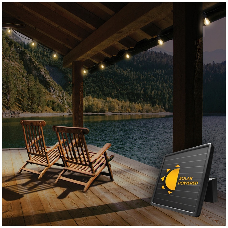 Sunforce 10.67 Metre 15 LED Solar String Lights with Remote Control