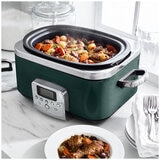 GreenPan 6L Slow Cooker CC009380-001 Pine Green