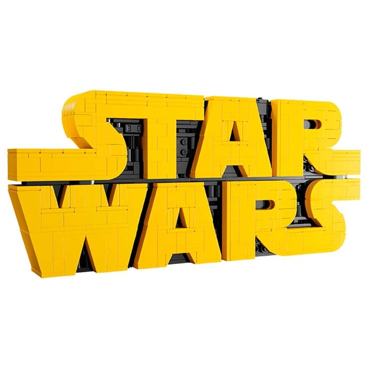 LEGO Brick-Built Star Wars Logo 75407