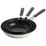 KitchenAid Stainless Steel Frypan 3 Piece Set