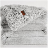 Frye Arctic Faux Fur Lux Throw 152 x 178cm White
