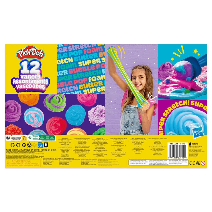 Play-Doh Variety and Air-Dry Clay Assortment