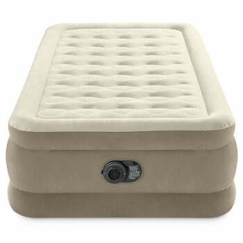 Intex Twin Ultra Plush Airbed With Fiber-Tech Rp