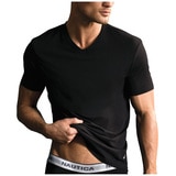 Nautica Tee 3 Pack - Black V Neck