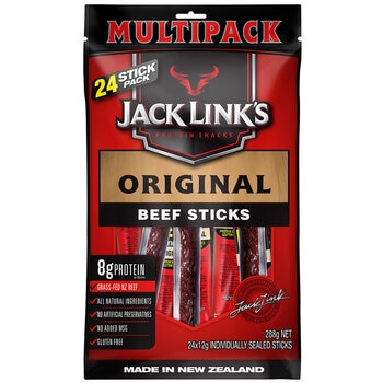 Jack Link's Original Beef Sticks 24 x 12g