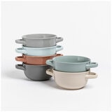 over\&back Soup Bowls With Handle 6 Piece Set over\&back Soup Bowls With Handle 6 Piece Set