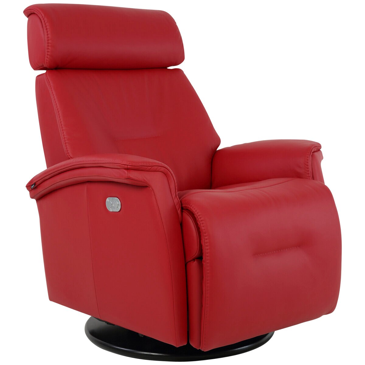 Moran Fjords Rome Motorised Recliner Relaxer Large 1 Motor with Battery Chilli Red