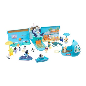 Bluey Holiday Ultimate Family Trip Playset