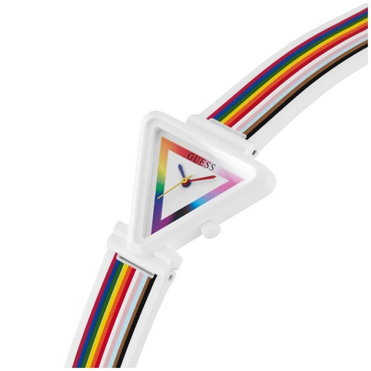 GUESS Fame White Multi Colour Women's Watch GW0679L1